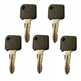 5x key, door ignition key for Linde 530 stroller