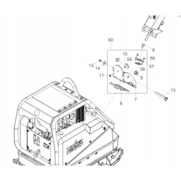 Wacker dpu drawbar shock absorber 5100005558