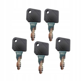 5x key key for the ignition switch, ignition door, Linde Stacker 802