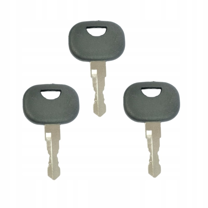3x key key for ignition door ignition john deere jd liebherr 606