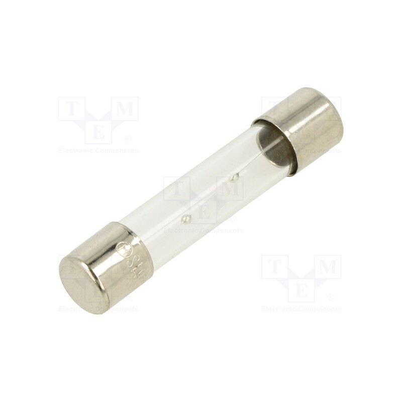 5 pcs x OPTIFUSE - TSA-315MA - Fuse: fuse, time-lag, 315mA, 250VAC, glass, 6.3x32mm, brass, TSA