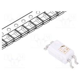 1 pcs x ONSEMI - HMHA281R2 - Optocoupler, SMD, Ch: 1, OUT: transistor, 3.75kV, Mini-flat 4pin