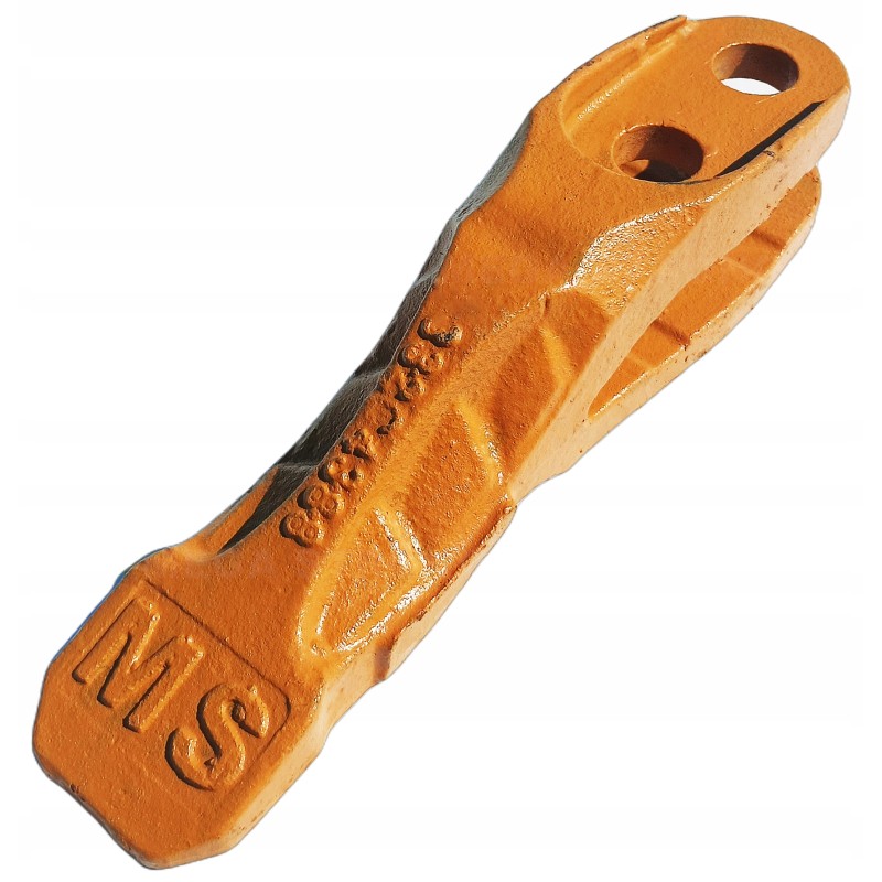The center tooth of the bucket JCB 3CX 4CX Volvo model shark