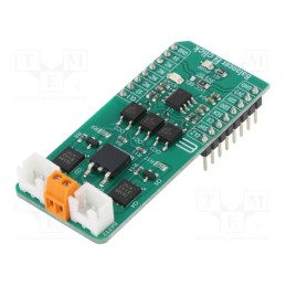 1 pcs x MIKROE - BALANCER 2 CLICK - Click board, battery manager, GPIO,SPI, MCP3202, prototype board