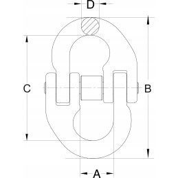 Chain connector link connector size 10 3 15t