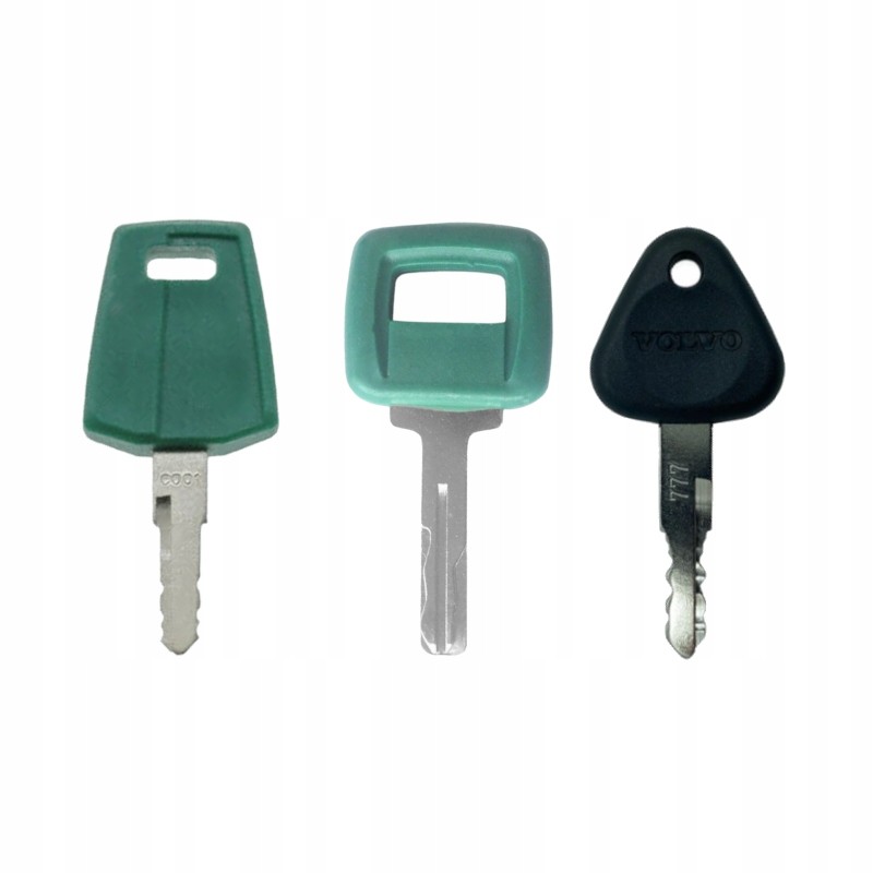 Set of keys Volvo key key excavator machine