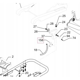 BS Wacker Neuson fuel valve