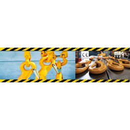 Swivel hook 3 15 t sling crane crane CE approved