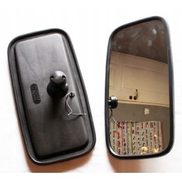 Mirror, side mirror, excavator, forklift truck, 24v
