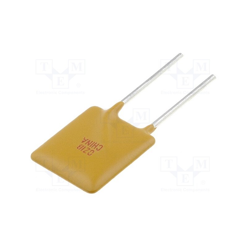 5 pcs x LITTELFUSE - RF2611-000 - Fuse: PTC polymer, 3A, 11.4x17.3mm, 5mm