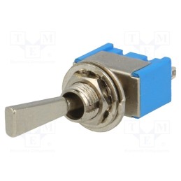 1 pcs x - TSM102F1 - Switch: toggle, Pos: 2, SPDT, ON-ON, 3A/250VAC, Leads: for soldering