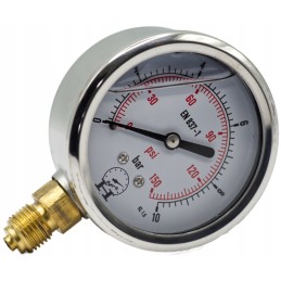 Hydraulic timer pressure gauge 10 bar 63mm