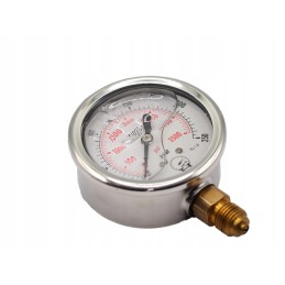 Hydraulic timer pressure gauge 10 bar 63mm