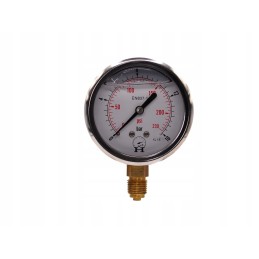 Hydraulic timer pressure gauge 16 bar 63mm
