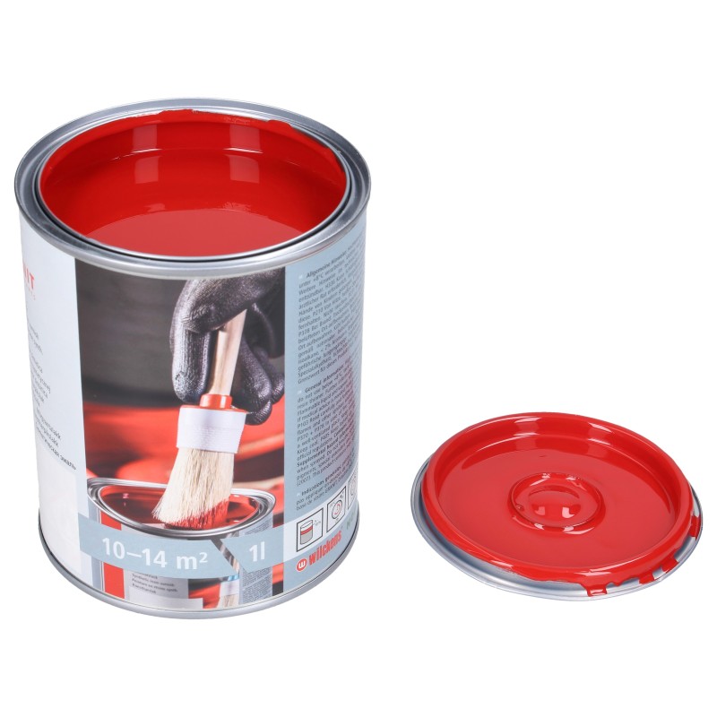 Schaffer red paint 1l Wilckens granite