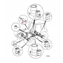 Air filter jcb 97 05 jcb 3cx 4cx 32 915802