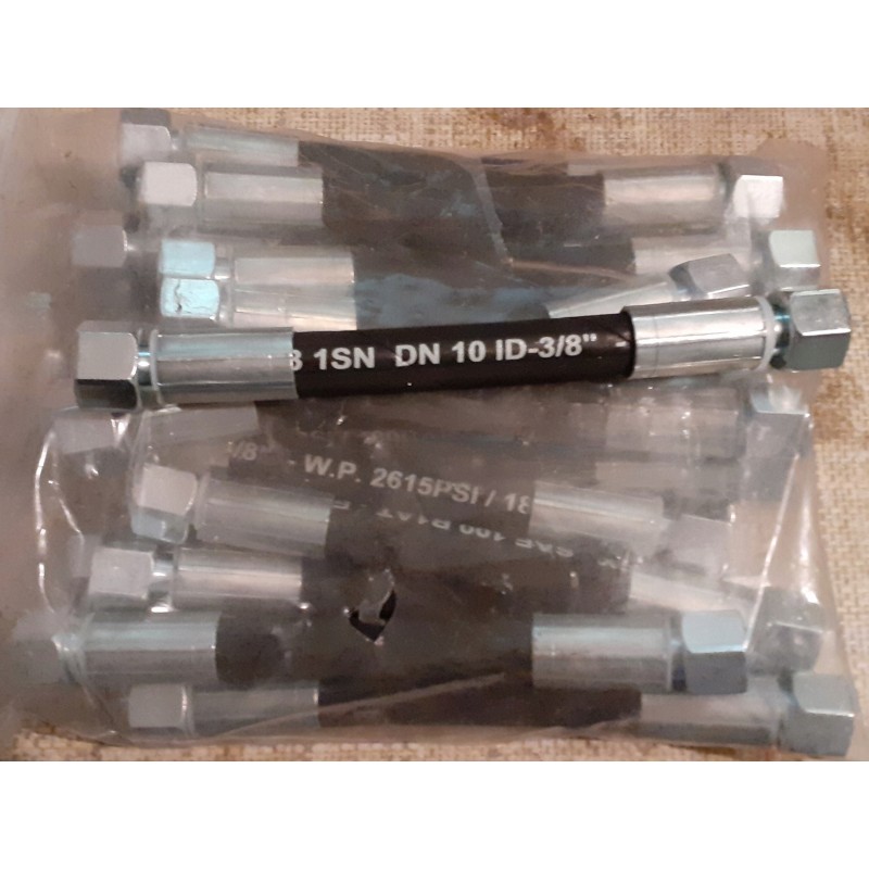Hydraulic hose pipe 1sn dn10 aa 18 18 3 8
