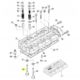 Suction valve jcb backhoe loader 02 200863