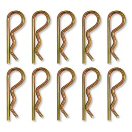 Set of 10x agricultural cotter pins 4mm
