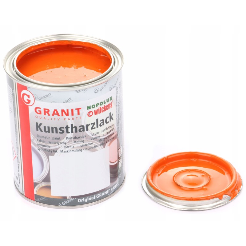 Varnish paint atlas orange 1l wilckens granite