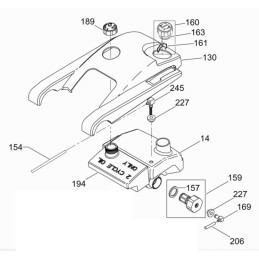 Wacker BS rammers oil filler cap 5100015424