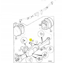 JCB 3CX 4CX bridge suspension seal