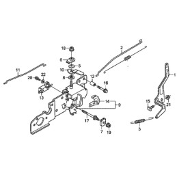 Honda gcv135 regulator spring 16561 zm1,000