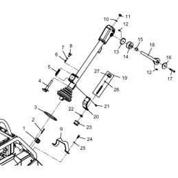 Wacker dpu bpu drawbar shock absorber 0127085