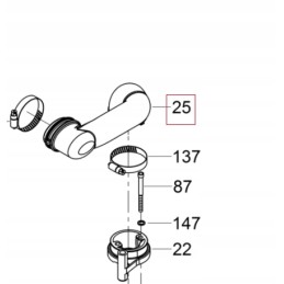 Wacker Neuson BS air hose