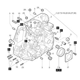 Hatz 1d41 1d81 camshaft bearing 03793800