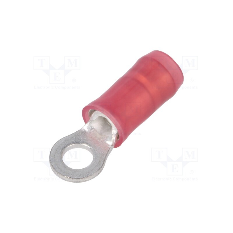 2 pcs x TE Connectivity - 320553 - Tip: ring, M2,5, Ø: 3.02mm, 0.3÷1.42mm2, crimped, for cable, tinned