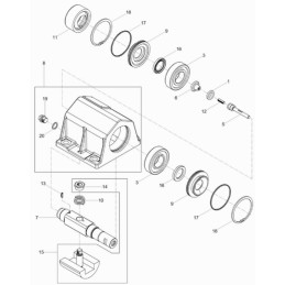 Wacker DPS o ring vibration cover 2004611