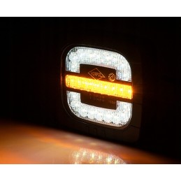 Front lamp, tractor, excavator, turn signal