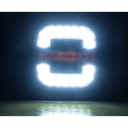 Front lamp, tractor, excavator, turn signal