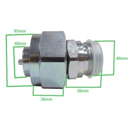 Screw connector for caterpillar faster cvc163422 m
