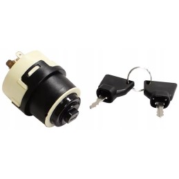 Ignition switch with keys for excavator jcb 3 4cx 701 80184