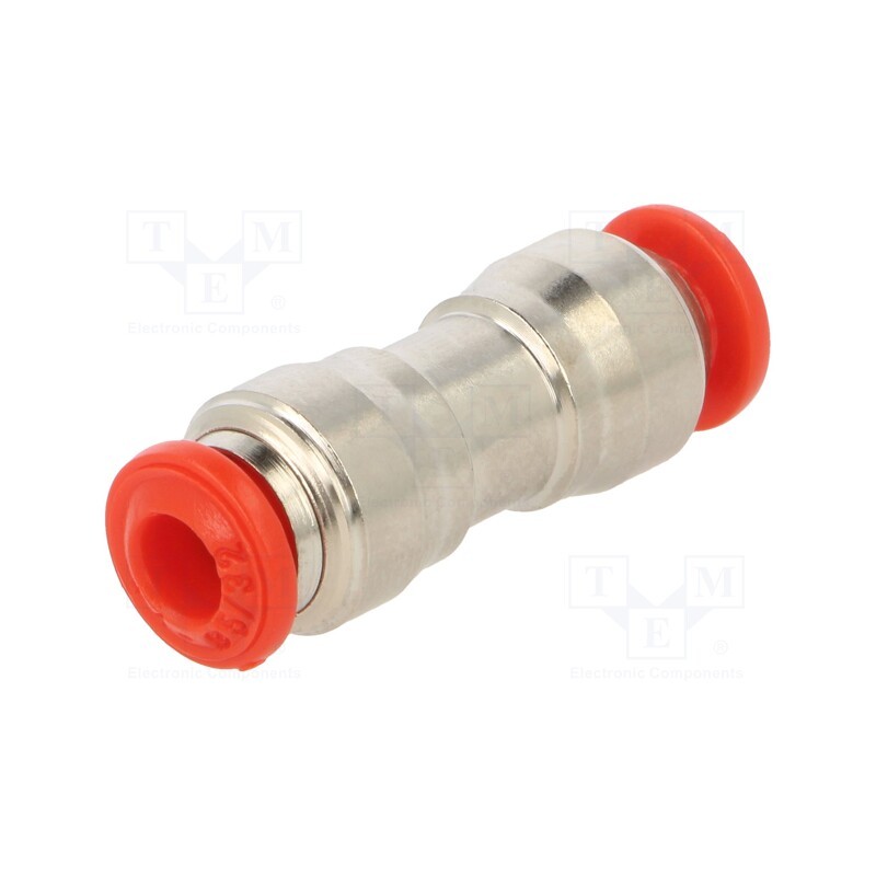 1 pcs x AIGNEP-50040 4 - Push-in fitting, straight,inline splice, -0.99÷20bar, -20÷80°C