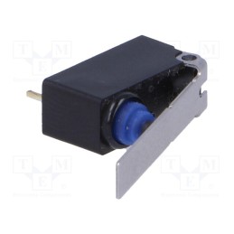 1 pcs x OMRON OCB - D2HW-A221D - Microswitch SNAP ACTION, 0.1A/125VAC, 2A/12VDC, with lever, SPDT
