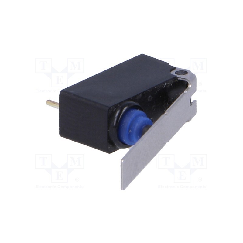 1 pcs x OMRON OCB - D2HW-A221D - Microswitch SNAP ACTION, 0.1A/125VAC, 2A/12VDC, with lever, SPDT