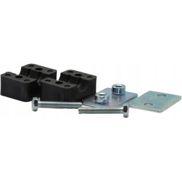 Clamp for 1x18 pipes and hydraulic lines