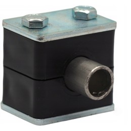 Clamp for 1x18 pipes and hydraulic lines