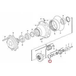 Polosi rear protection Volvo BL71 11716594