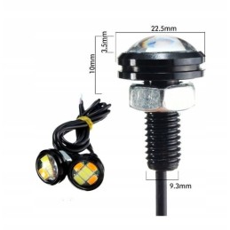 2in1 daytime running lights, indicator light, 6 LEDs