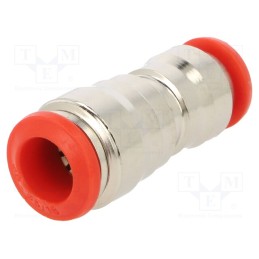 1 pcs x AIGNEP-50040 8-6 - Push-in fitting, straight,inline splice,reductive, -0.99÷20bar