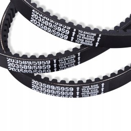 Drive belt for go kart, 3 pcs