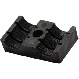 Clamp for 2x12 pipes and hydraulic lines