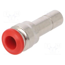 1 pcs x AIGNEP-50700 8-6 - Push-in fitting, reductive, -0.99÷20bar, nickel plated brass