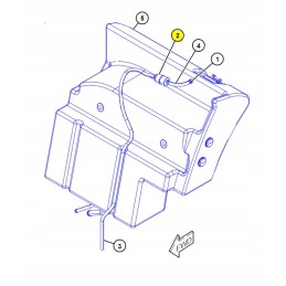 Original cat backhoe loader through filter