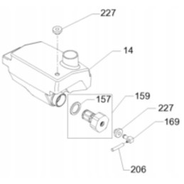 Wacker rammers bs fuel line 5x8 oregon