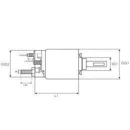 Starter solenoid 132940